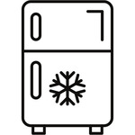 Nevera eléctrica y congelador